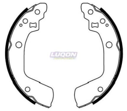 Suzuki Swift 1 1.5 Rear Brake Shoe Set 08-11 (200X32)