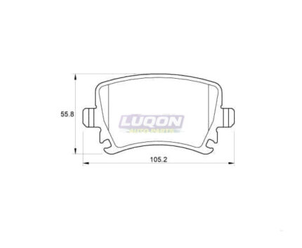 Quality Brake Pads (Rear) for Audi, Volkswagen