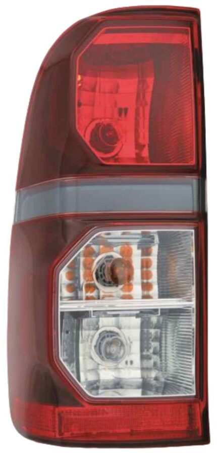 Tail lamp Compatible with Toyota Hilux YN150 2012- Passenger side (Smoked lens)